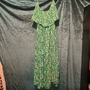 Pink Lily Strapless Maxi Dress